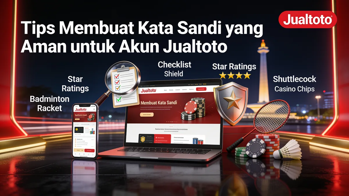 jualtoto di Indonesia — Tips Membuat Kata Sandi yang Aman untuk Akun Jualtoto
